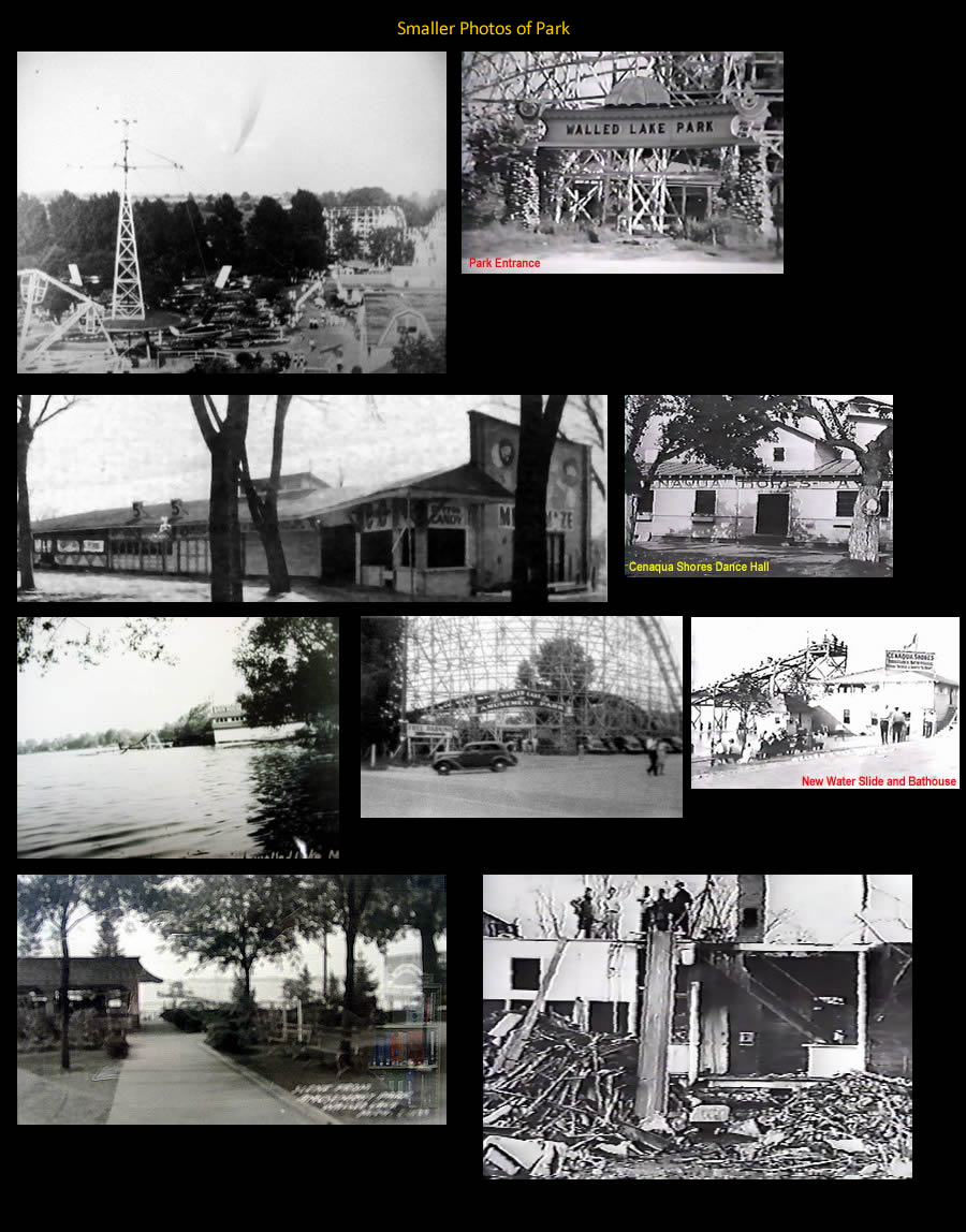 Walled Lake Amusement Park (Walled Lake Park) - Small Photos Of Park (newer photo)